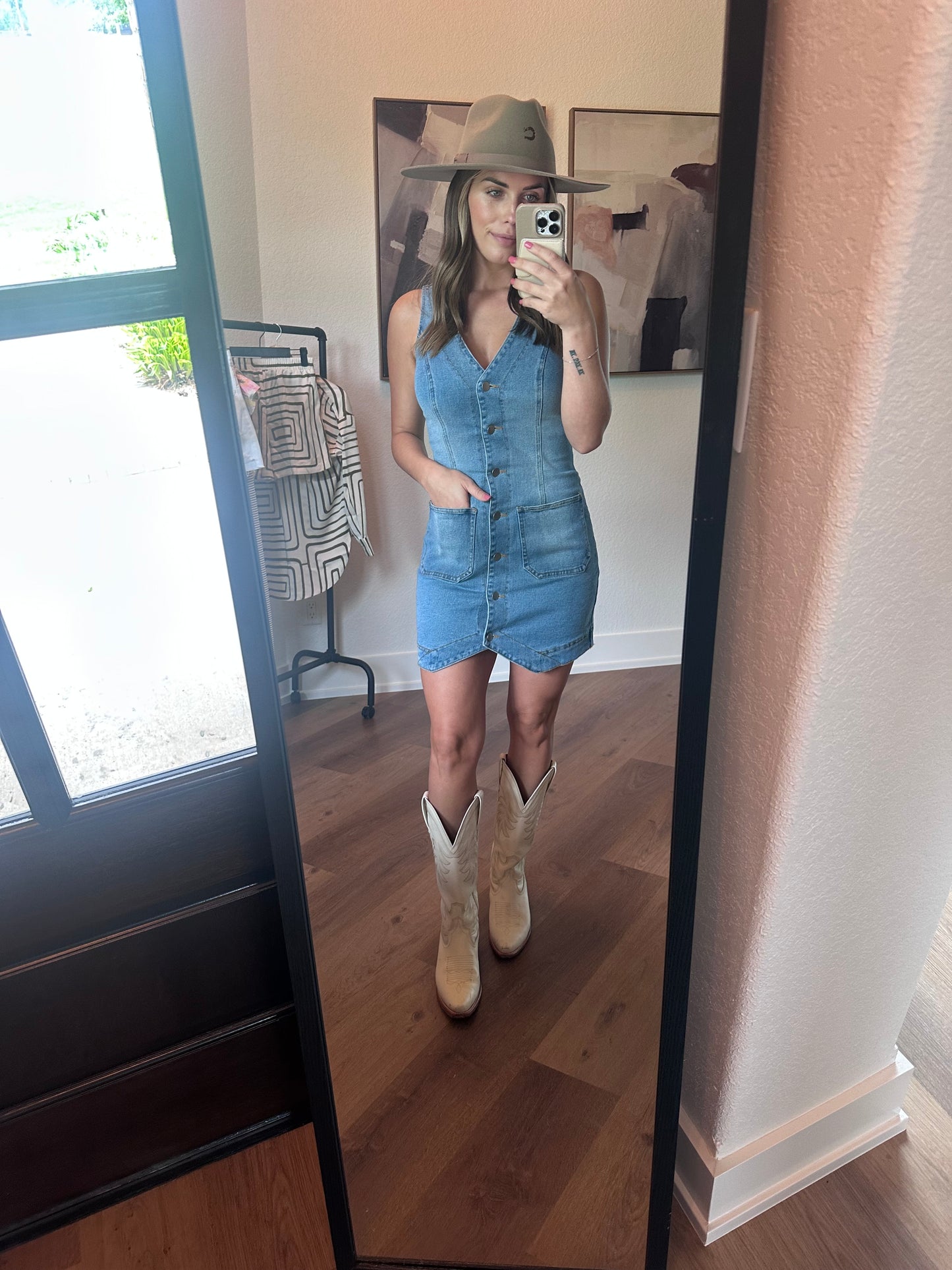 Country Love Denim Dress