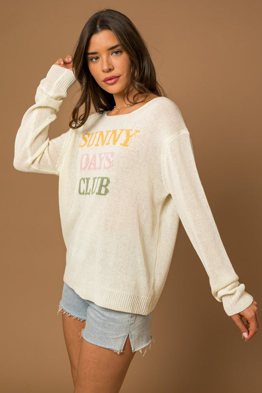 Sunny Days Club Top