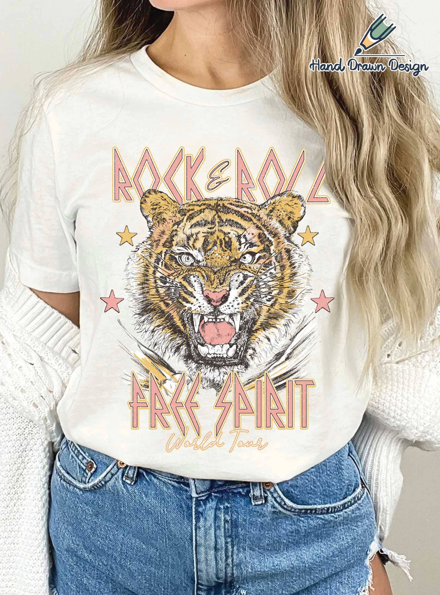 ROCK AND ROLL GRAPHIC TEE