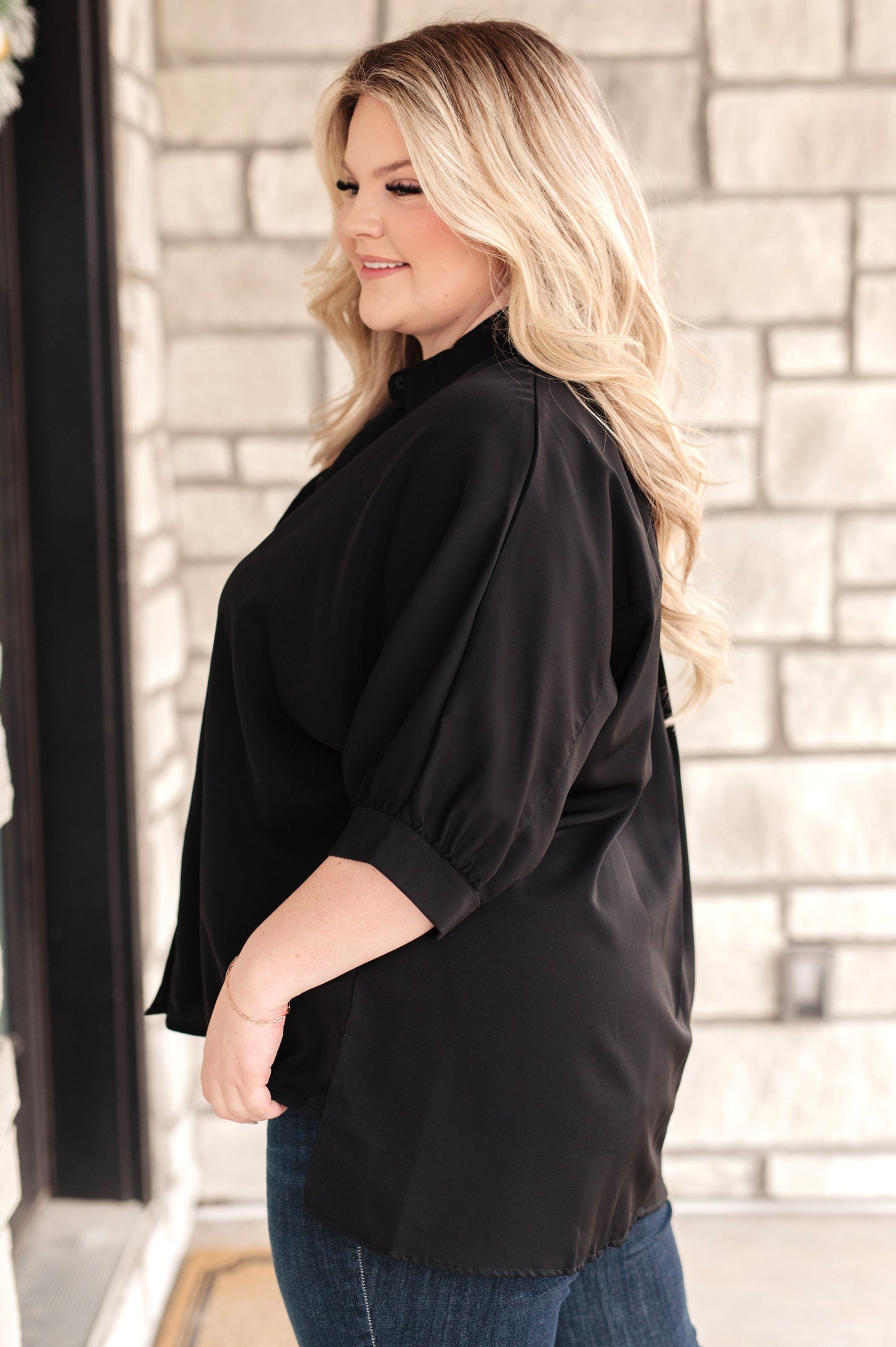 Turned Out Perfect Oversized Button Down