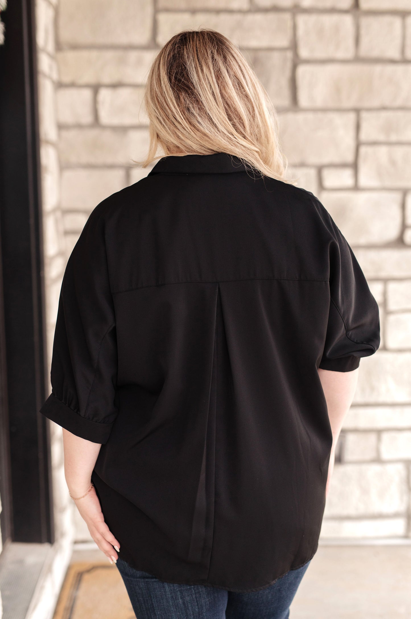 Turned Out Perfect Oversized Button Down