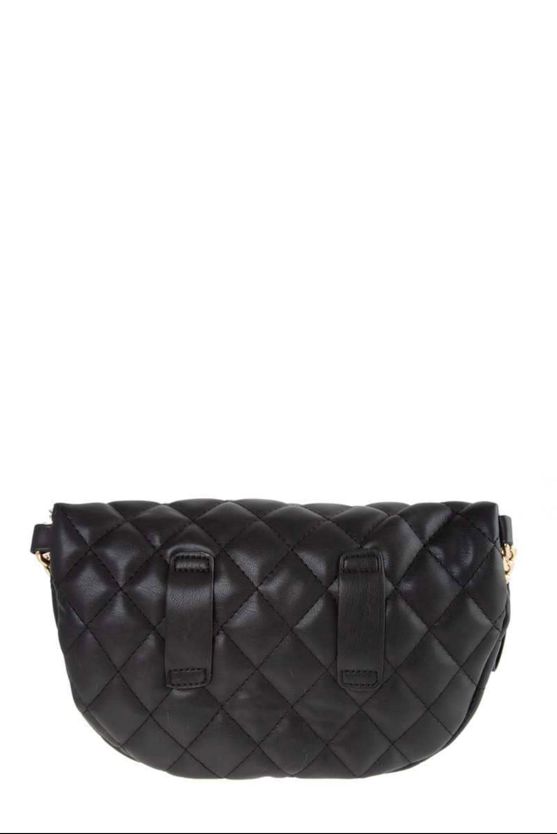 QUILTED CROSSBODY BLACK