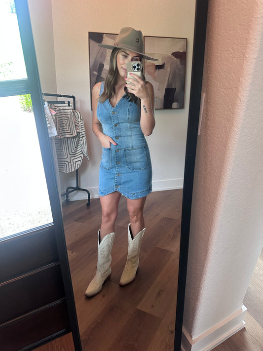 Country Love Denim Dress
