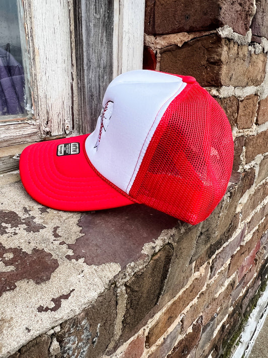 Bow Baseball Trucker Hat