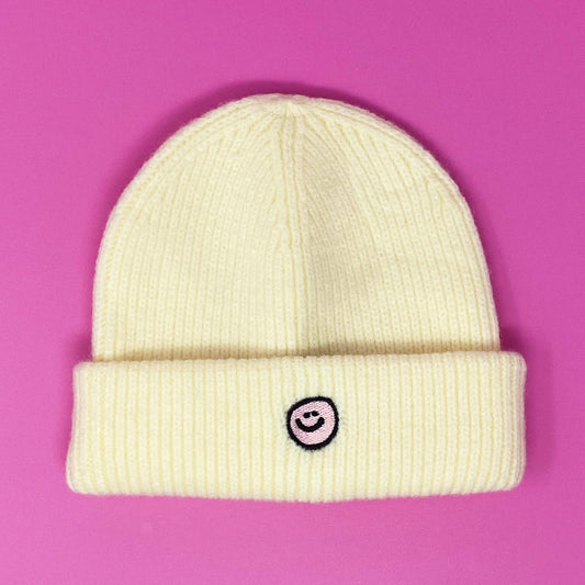 SIMPLY SMILE BEANIE/IVORY