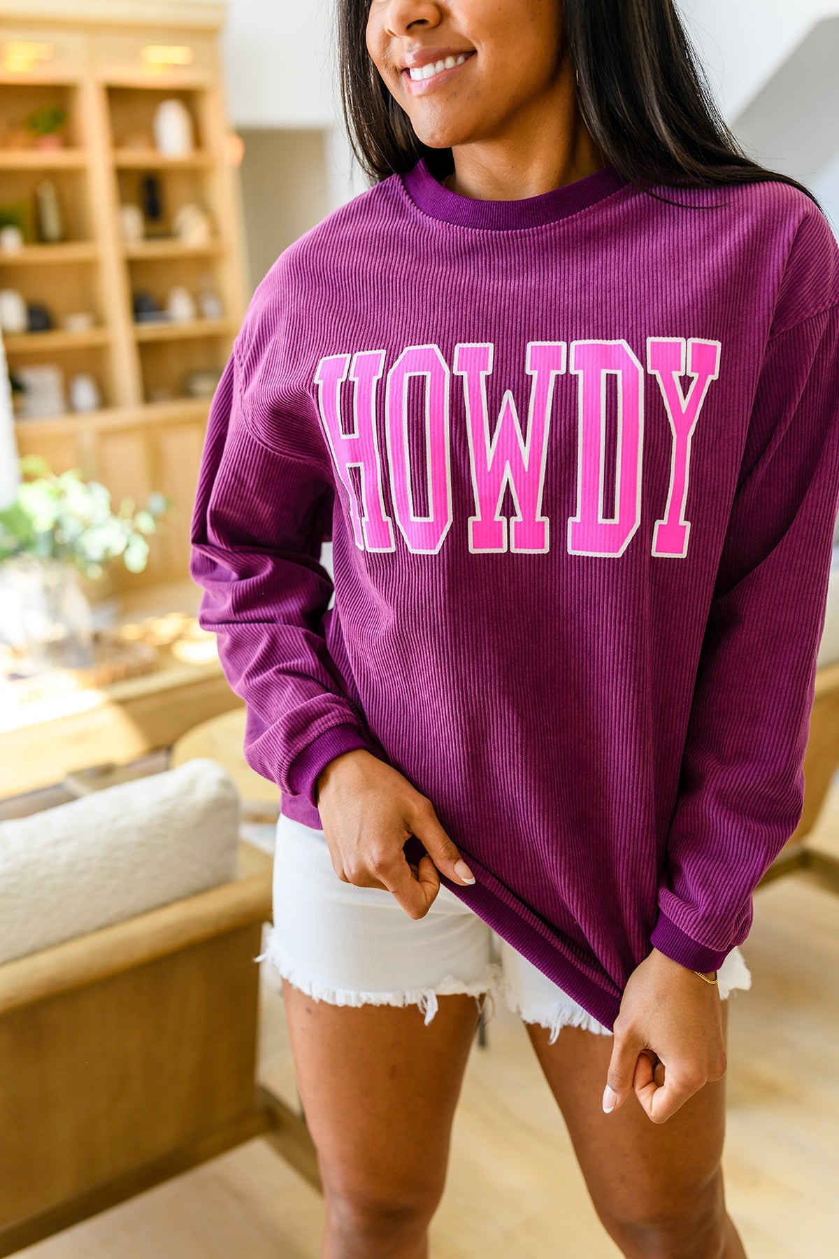 Howdy Textured Sweater