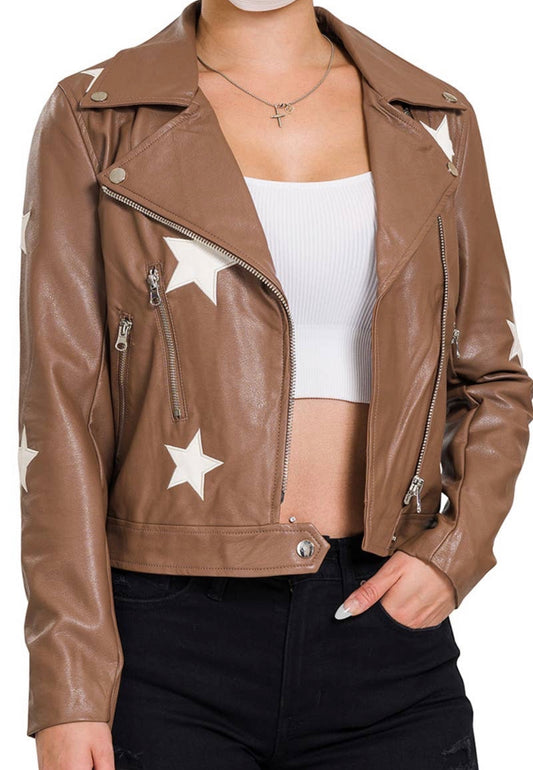 STAR PATCH JACKET